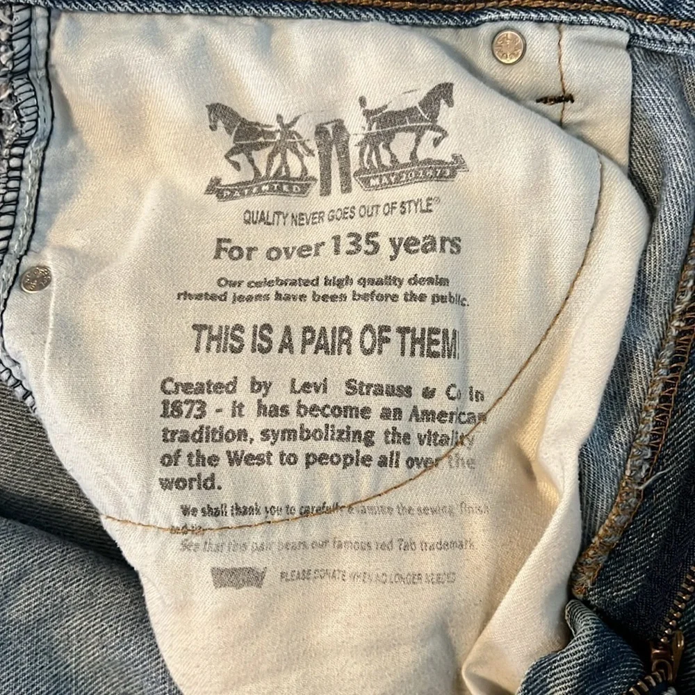 LEVI STRAUSS RED TAG Men’s 550 Size 36x30 Jeans